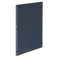 コクヨ 固定式クリアファイル ＜Glassele＞（グラッセル） 10ポケット ブラック ラ-GL10D 1冊