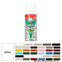 油性シリコンラッカースプレー ホワイト 300ML #00587644012300 カンペハピオ（直送品）