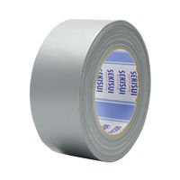 積水化学工業 カラー布テープ No.600 0.31mm厚 銀 幅50mm×長さ25m巻 1セット（30巻：1巻×30）（直送品）