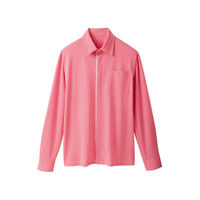 セロリー 長袖ニットシャツ（ユニセックス） ピンク L 63363（直送品）