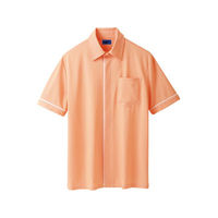 セロリー 半袖ニットシャツ（ユニセックス） オレンジ 63344