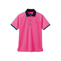 セロリー ポロシャツ（ユニセックス） ピンク 4L 65356（直送品）