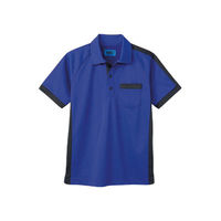 セロリー ポロシャツ（ユニセックス） ブルー 4L 65361（直送品）