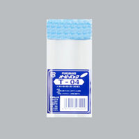 福助工業 OPP袋 オーピーパック テープ付 T-04 96061 1袋（100枚）