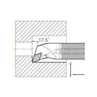 京セラ 倣い加工用超硬防振バー EーSDQCーA E20S-SDQCR11-25A-2/3 1個 547-2873（直送品）