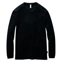 【Tシャツ】バートル 長袖Tシャツ ブラックXL 155-35 ロングスリーブティーシャツ