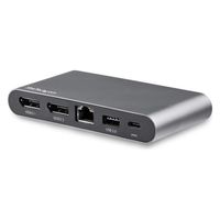 USBハブ USB Type-C接続 [LANポート/Displayport（4K60Hz）×2/Type-C（100W）] 1個