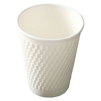 用美 使い捨て食器 紙カップ コップ（50個入） 白 [3個入] yub-08889（直送品）