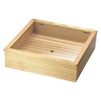 用美 フード BOX タモ・フード BOXアクリル蓋付(自在蓋仕様) [1個入] yub-35634（直送品）