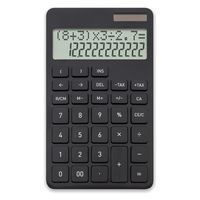 アスカ 計算式表示電卓 ブラック C1258BK 1個