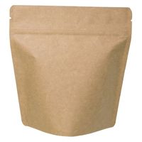 ヤマニパッケージ  コーヒー用袋 COT-871 スタンドチャック袋100g茶インナーバルブ付 COT-871 500枚(100枚×5)（直送品）