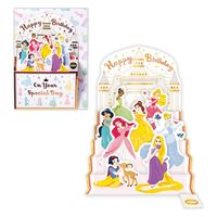 日本ホールマーク お誕生日祝い グリーティングカード オルゴール ディズニー プリンセス お城2 1枚