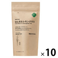 無印良品 穀物のお茶 はと麦＆レモングラス 20g（2g×10バッグ） 1セット（10袋） 良品計画