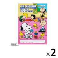 スヌーピー学習帳 じゆうちょう セミB5 PG50-3 2冊 日本ノート