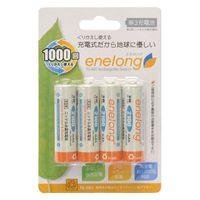 充電池 単3形 enelong ニッケル水素充電池 2100mAh EL21D3P4 日本トラストテクノロジー 1パック（4本）