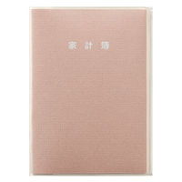 ダイゴー 大きくかける家計簿　Ｂ５　ピンク J2160 6冊（直送品）