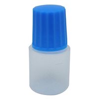 エムアイケミカル 点眼容器ノーベル0号（滅菌済） 原色白/青 4501 1箱（25本×10袋入）（直送品）