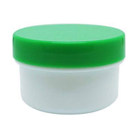 エムアイケミカル 軟膏容器プラ壷Ｎー４号（未滅菌） 緑 6904-00 1箱（50個入）（直送品）