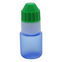 エムアイケミカル 点眼容器フレッシュ1号（滅菌済） コバルト/緑 4611 1箱（25本×10袋入）（直送品）