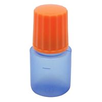 エムアイケミカル 点眼容器ノーベル3号（滅菌済） コバルト/オレンジ 4531 1箱（25本×67袋入）（直送品）