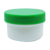 エムアイケミカル 軟膏容器プラ壷Ｎー６号（未滅菌） 緑 6906-00 1箱（30個入）（直送品）