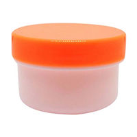 エムアイケミカル 軟膏容器プラ壷Ｎー５号（未滅菌） オレンジ 6905-00 1箱（50個入）（直送品）