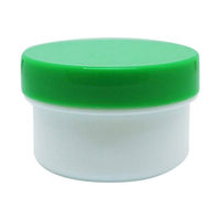 エムアイケミカル 軟膏容器プラ壷Ｎー５号（滅菌済） 緑 6905-10 1箱（10個×10袋入）（直送品）