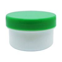 エムアイケミカル 軟膏容器プラ壷Ｎー３号（未滅菌） 緑 6903-00 1セット（100個入）（直送品）
