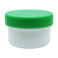 エムアイケミカル 軟膏容器プラ壷Ｎー５号（未滅菌） 緑 6905-00 1箱（50個入）（直送品）