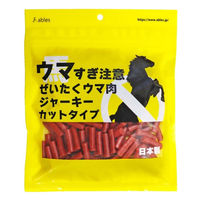 ぜいたくウマ肉ジャーキー 犬 カットタイプ 国産 300g 1袋 国泰ジャパン ドッグフード おやつ