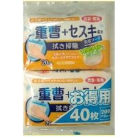 ティー・エイチ・ティー 重曹セスキ拭き掃除20枚×2Ｐ        　321814 1箱（20個）（直送品）