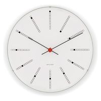 アイ・ネクストジーイー アルネ ヤコブセン 掛時計 Wall Clock Bankers 直径290mm 43640 1個（直送品）