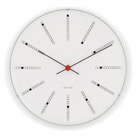 アイ・ネクストジーイー アルネ ヤコブセン 掛時計 Wall Clock Bankers 直径160mm 43620 1個（直送品）