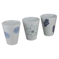 西日本陶器 絵変り　フリーカップ（３個組） 571933 1箱（直送品）