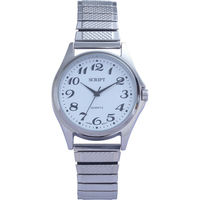 サン・フレイム ジャバラメンズ腕時計 ホワイト SSG06-SW 1箱（直送品）