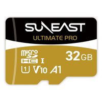 SUNEAST microSDHC UHS-I Card GOLD 32GB SE-MSDU1032C180 1個