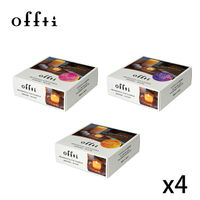 ペガサスキャンドル offti フレグランスカップキャンドル（ピュアリリー、ホワイトティー、ラベンダーティー）1セット(計48個：各16個)（直送品）
