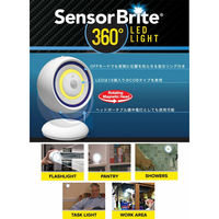 センサーブライト センサーブライト360° SB-360 1箱(6個)（直送品）
