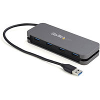 Startech.com 4ポートUSB 3.0ハブ/USB-A-4x USB-A/5Gbps USB 3.1 Gen 1対応 HB30AM4AB 1個