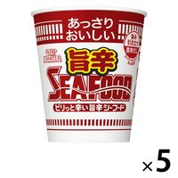 日清食品 あっさりおいしいカップヌードル 旨辛シーフード 1セット（5食）