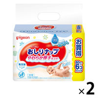 ピジョン おしりナップ やわらか厚手仕上げ 純水99％（80枚×6個パック）2パック