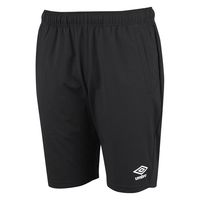 UMBRO（アンブロ） サッカー ジャージ ウォームアップハーフパンツ XO ブラック UAS2351P 1着（直送品）