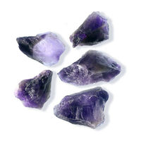 レイアウト素材 形状お任せ　ダークアメジスト（紫水晶）　１００ｇ 809062 1個（直送品）