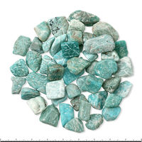 レイアウト素材 さざれ石　アマゾナイト（天河石）　１００ｇ　飾り石 809222 1個（直送品）
