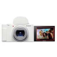 SONY　デジタルカメラ　ＶＬＯＧＣＡＭ　ＺＶー１　ＩＩ　ホワイト　ZV-1M2/W　1台（直送品）