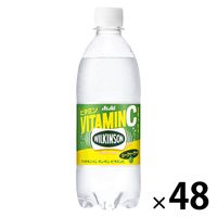 アサヒ飲料 ウィルキンソン タンサン ビタミンC 490ml 1セット（48本）