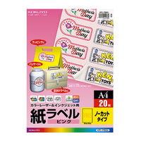 コクヨ（KOKUYO） カラーLBP & インクジェット用紙ラベル