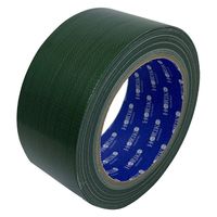【ガムテープ】 布カラーテープ 幅48mm×長さ25m 緑 NT-007GR ホリコー 1巻