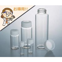 アズワン ラボランスクリュー管瓶 60mL 50+5本入 No.7L 1箱(55本) 1-6347-01（直送品）