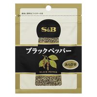 エスビー食品 S&B エスビー ブラックペッパー あらびき 袋 33g x10 4901002090517（直送品）